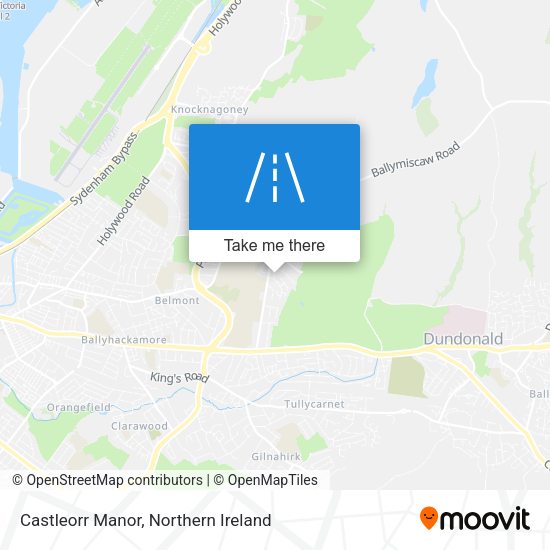 Castleorr Manor map