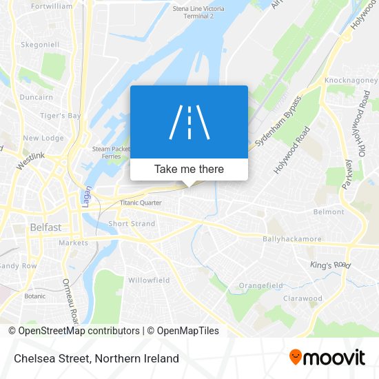 Chelsea Street map