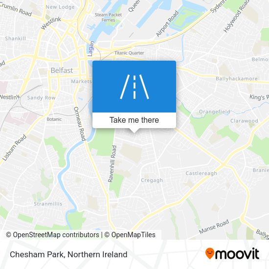 Chesham Park map