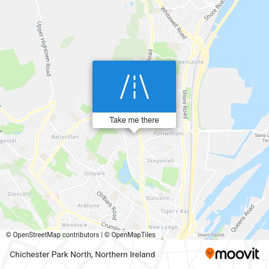 Chichester Park North map