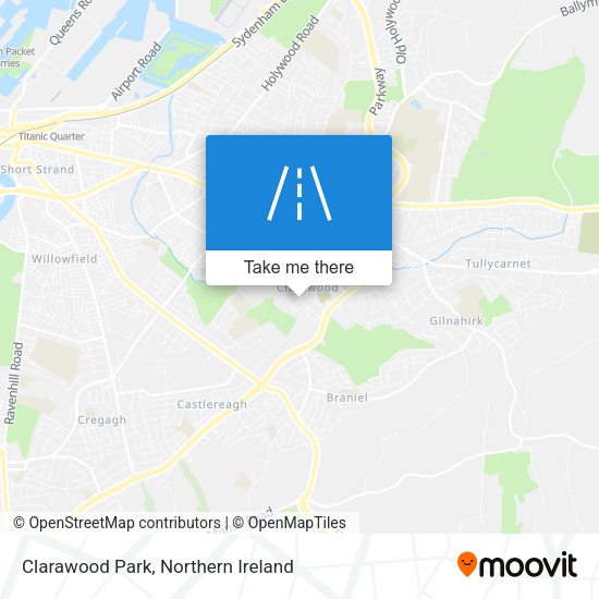 Clarawood Park map