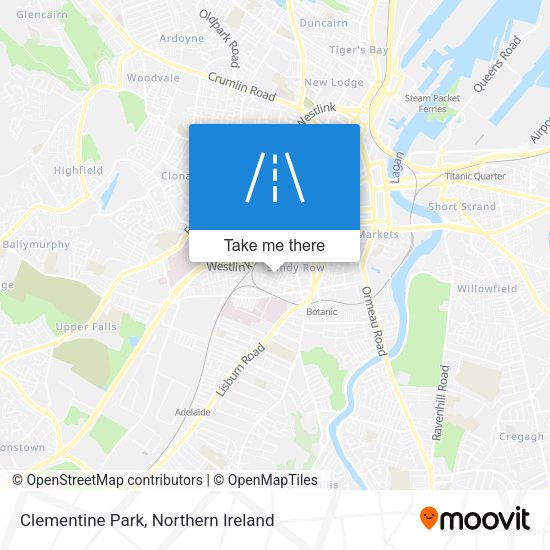 Clementine Park map