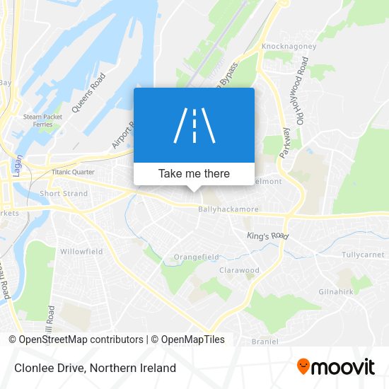 Clonlee Drive map