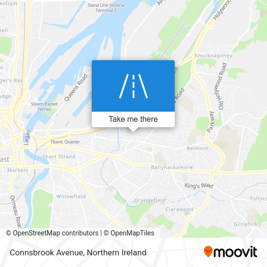 Connsbrook Avenue map