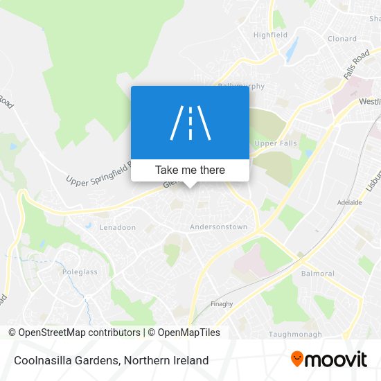 Coolnasilla Gardens map