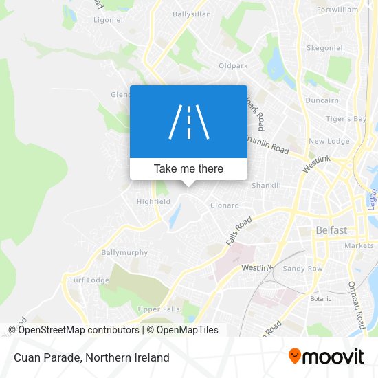 Cuan Parade map
