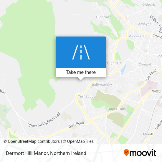 Dermott Hill Manor map