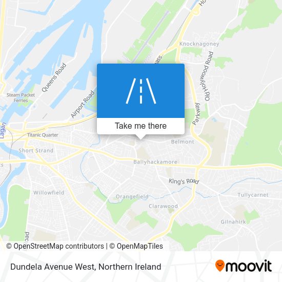 Dundela Avenue West map