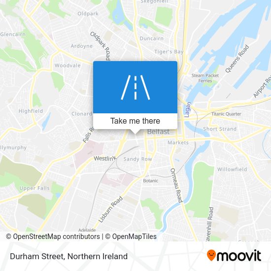 Durham Street map