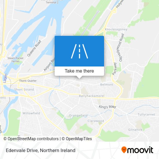 Edenvale Drive map