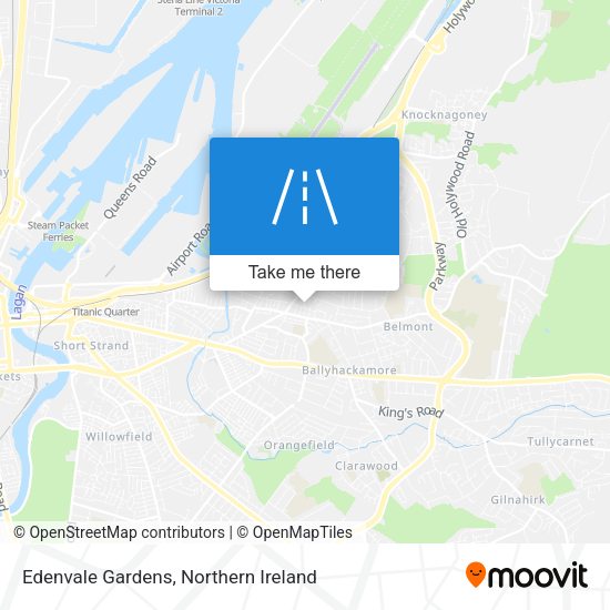 Edenvale Gardens map