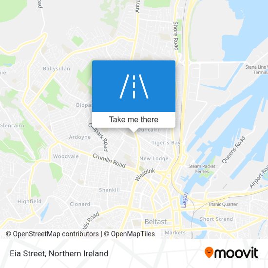 Eia Street map
