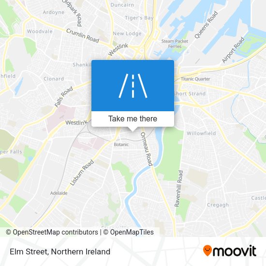 Elm Street map