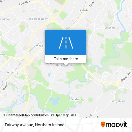 Fairway Avenue map