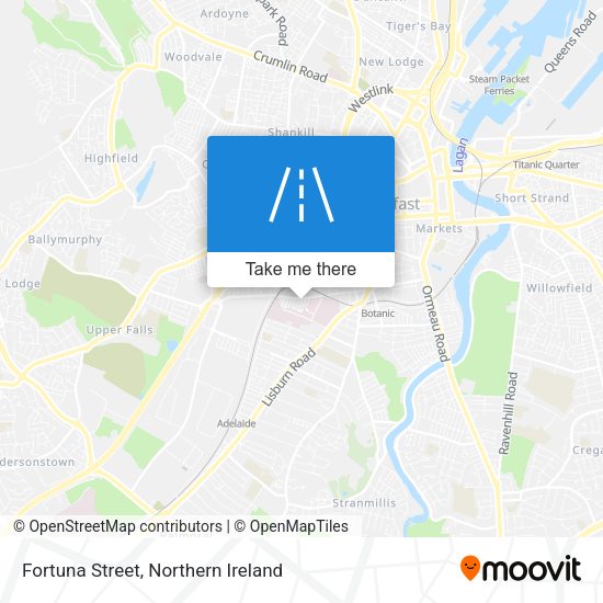 Fortuna Street map