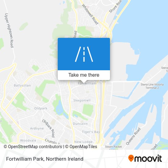 Fortwilliam Park map