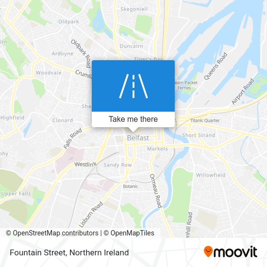 Fountain Street map