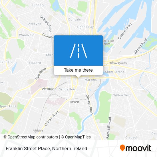 Franklin Street Place map