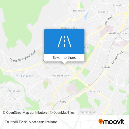 Fruithill Park map