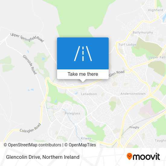 Glencolin Drive map