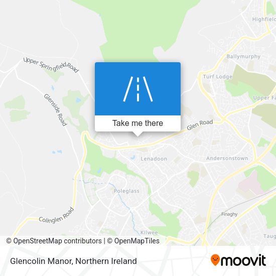 Glencolin Manor map