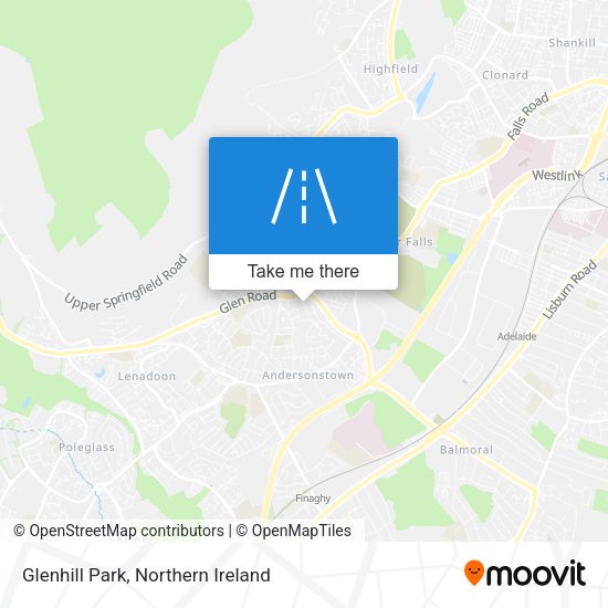 Glenhill Park map
