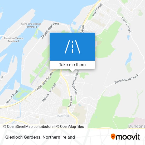 Glenloch Gardens map