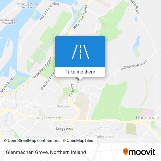 Glenmachan Grove map