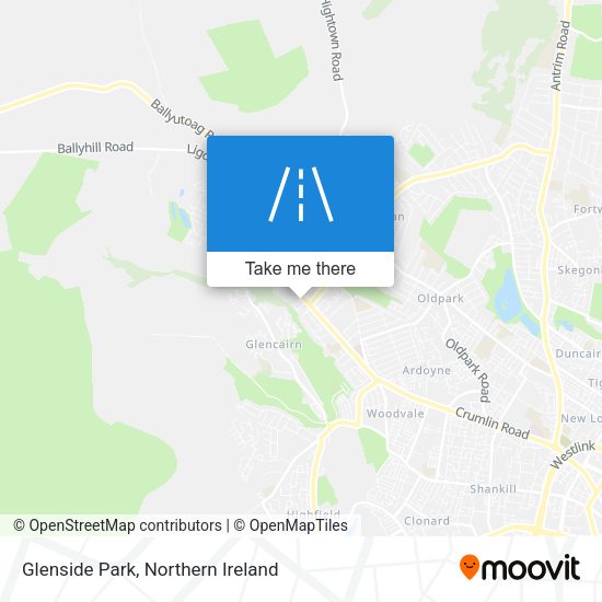 Glenside Park map