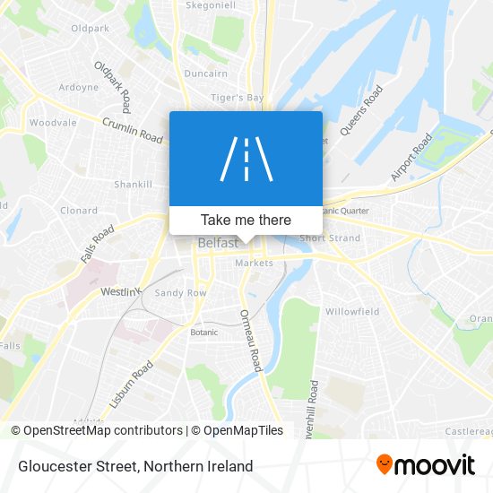 Gloucester Street map