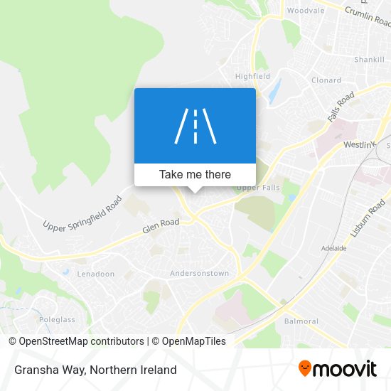 Gransha Way map