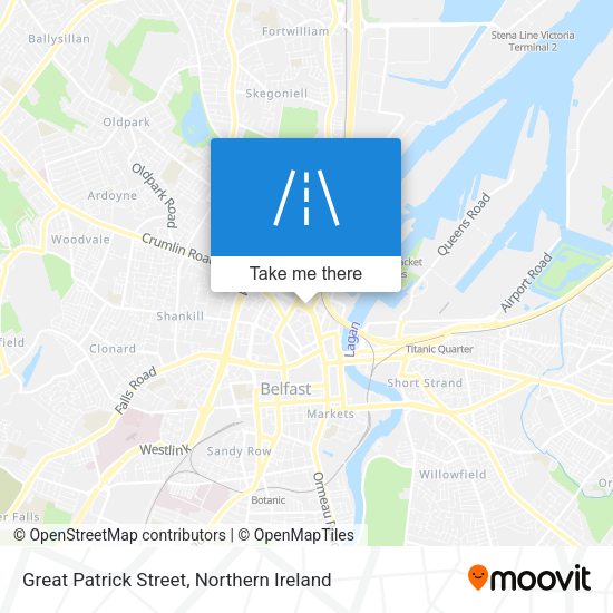 Great Patrick Street map