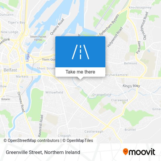 Greenville Street map
