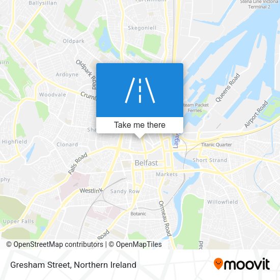 Gresham Street map