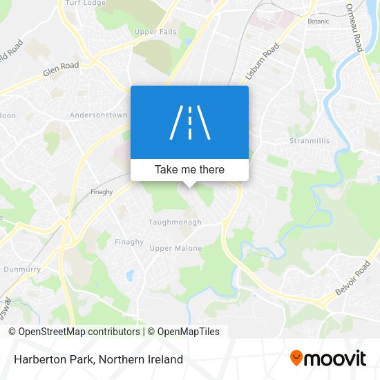 Harberton Park map