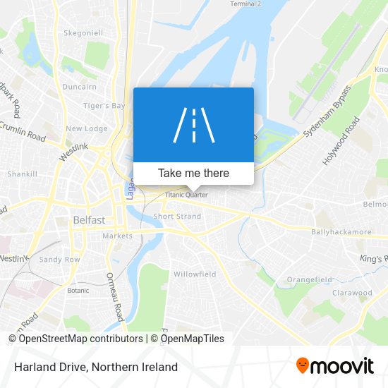 Harland Drive map