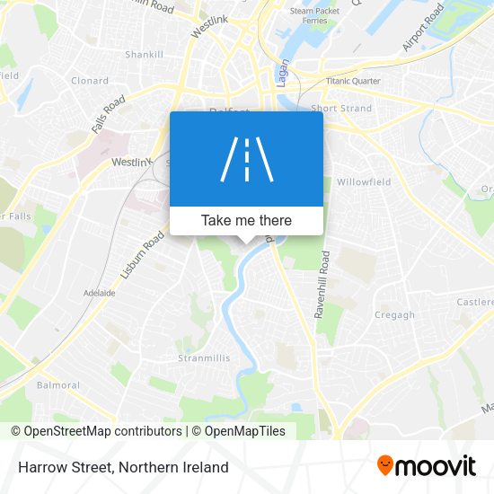 Harrow Street map