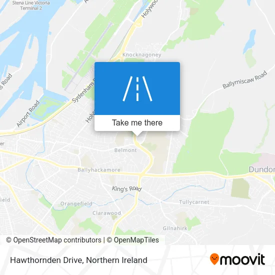 Hawthornden Drive map