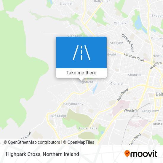 Highpark Cross map
