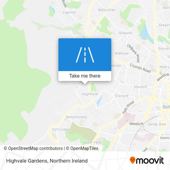 Highvale Gardens map