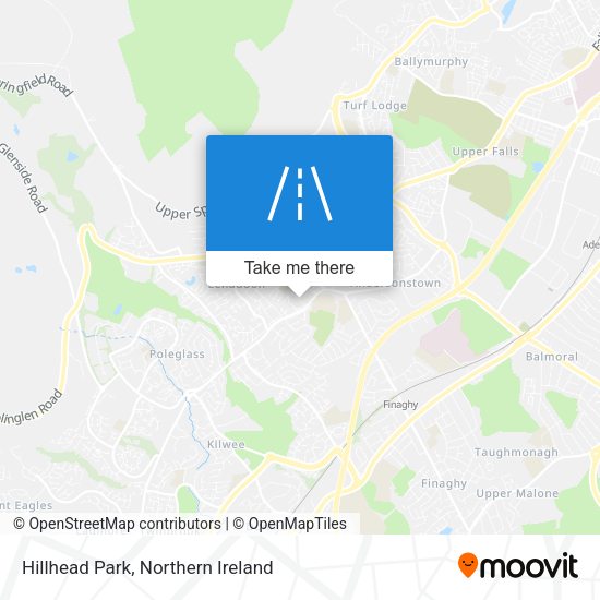 Hillhead Park map