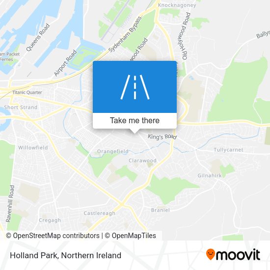 Holland Park map