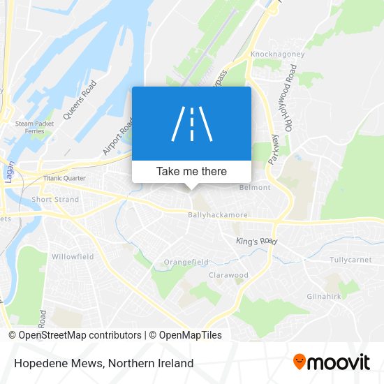 Hopedene Mews map