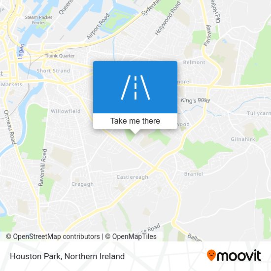 Houston Park map