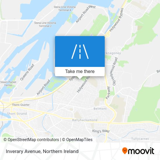 Inverary Avenue map
