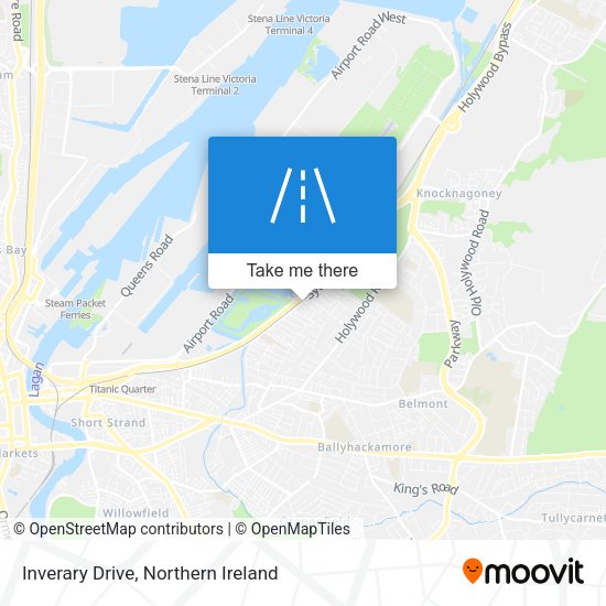 Inverary Drive map