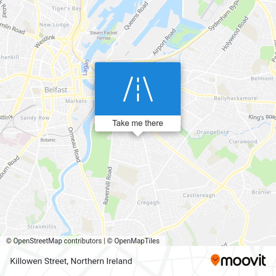 Killowen Street map
