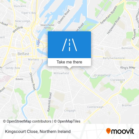 Kingscourt Close map