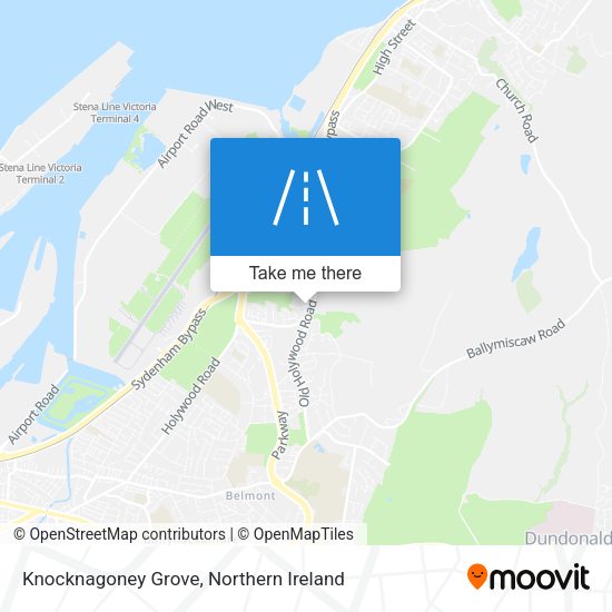 Knocknagoney Grove map