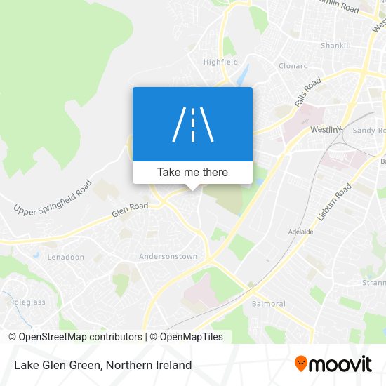 Lake Glen Green map